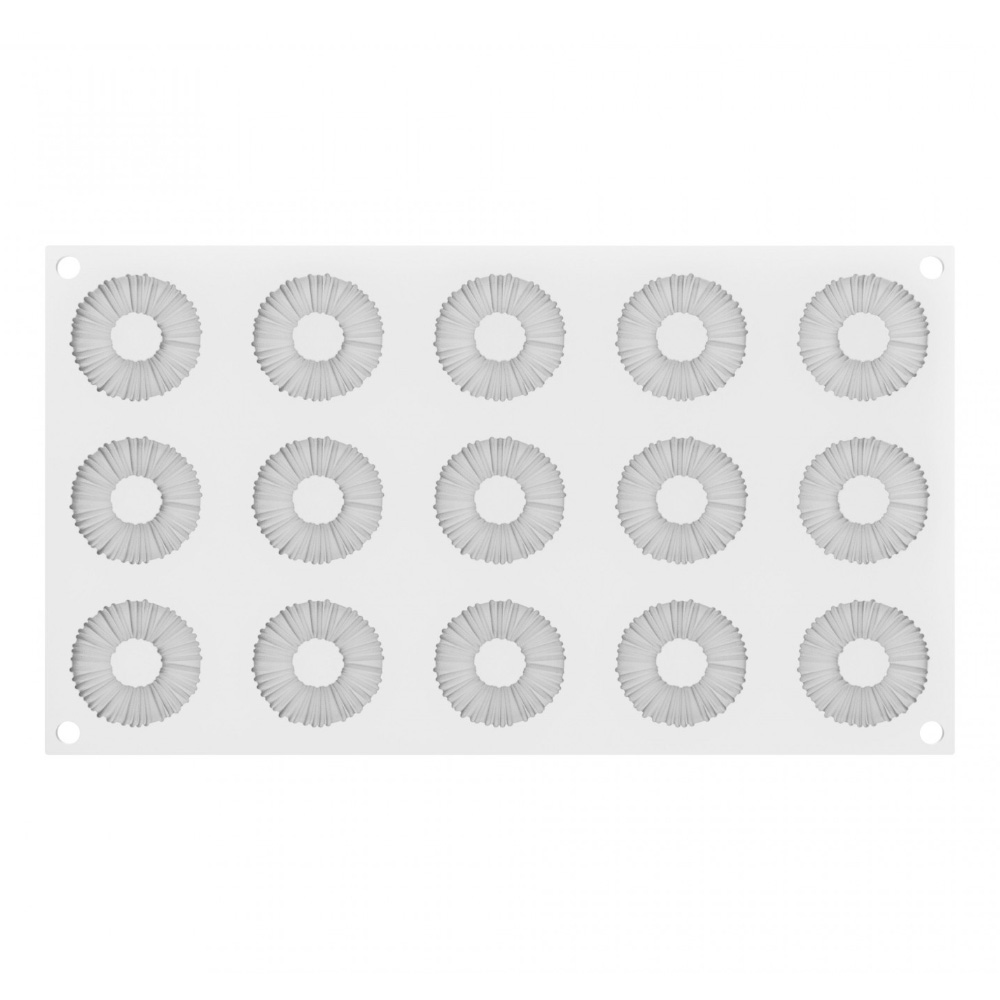 Silikomart TUTU 7 Silicone Baking & Freezing Mold, 0.2 oz., 15 Cavities image 1