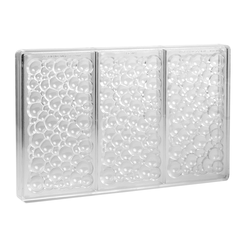 Pavoni Polycarbonate Chocolate Mold, Sparkling by Fabrizio Fiorani, 3 Cavities  image 1