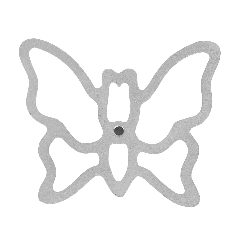 O'Creme Rosette-Iron Mold, Cast Aluminum Butterfly Shape image 2