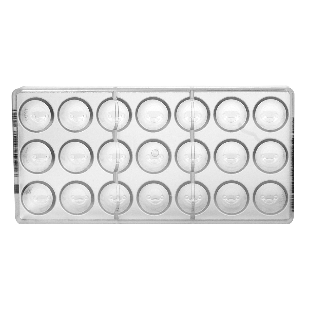 Chocolate World Polycarbonate Chocolate Mold, Abstract Chick, 21 Cavities image 2