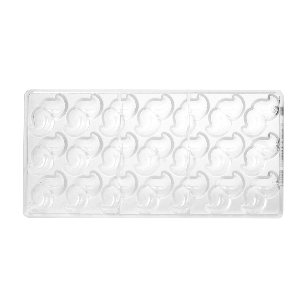 Chocolate World Polycarbonate Chocolate Mold, Moustache, 21 Cavities image 2