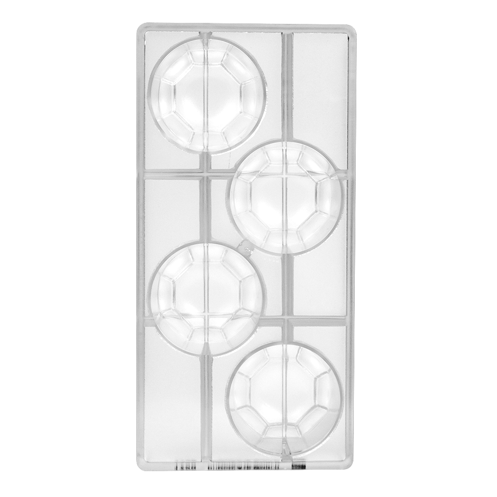 Chocolate World Polycarbonate Chocolate Mold, Cup Bottom, 4 Cavities image 2