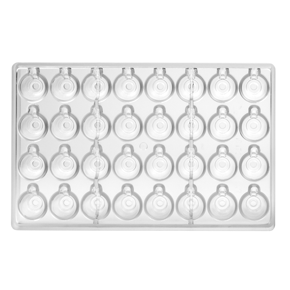 Polycarbonate Chocolate Mold Cup, 32 Cavities image 1