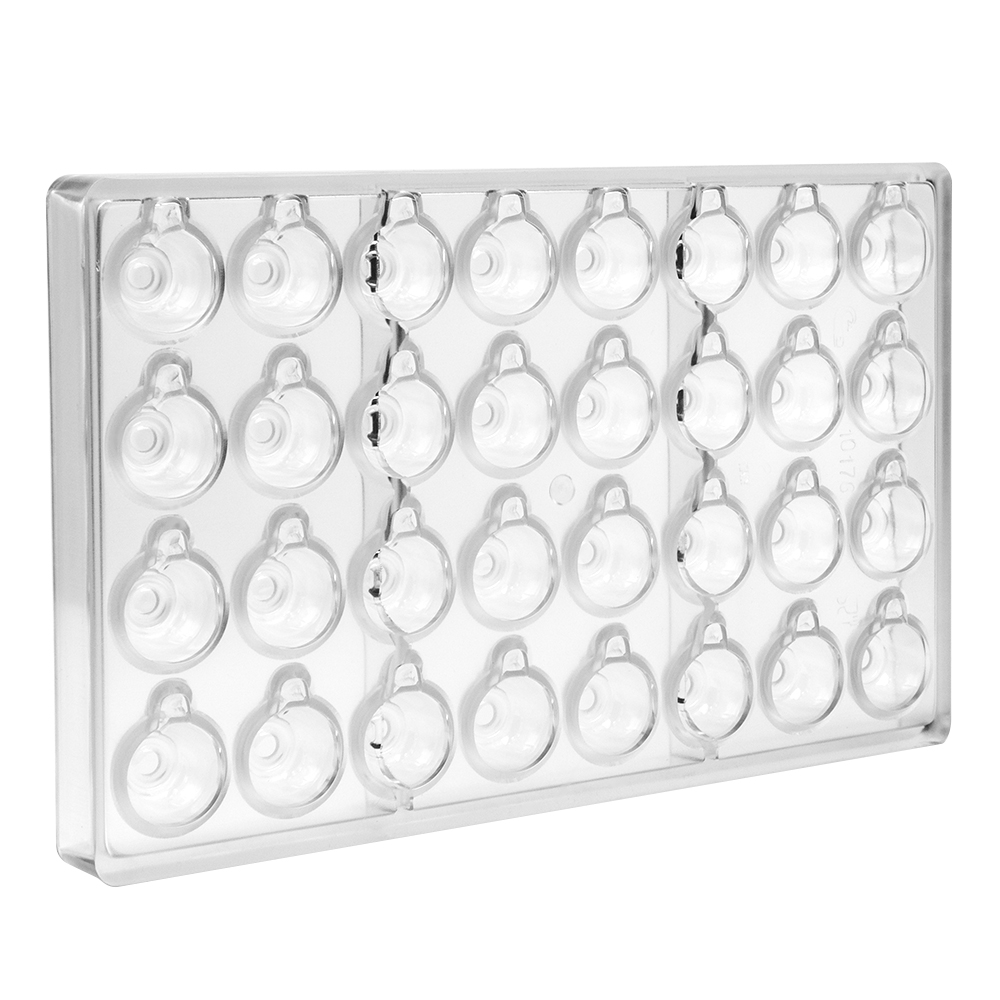 Polycarbonate Chocolate Mold Cup, 32 Cavities image 2