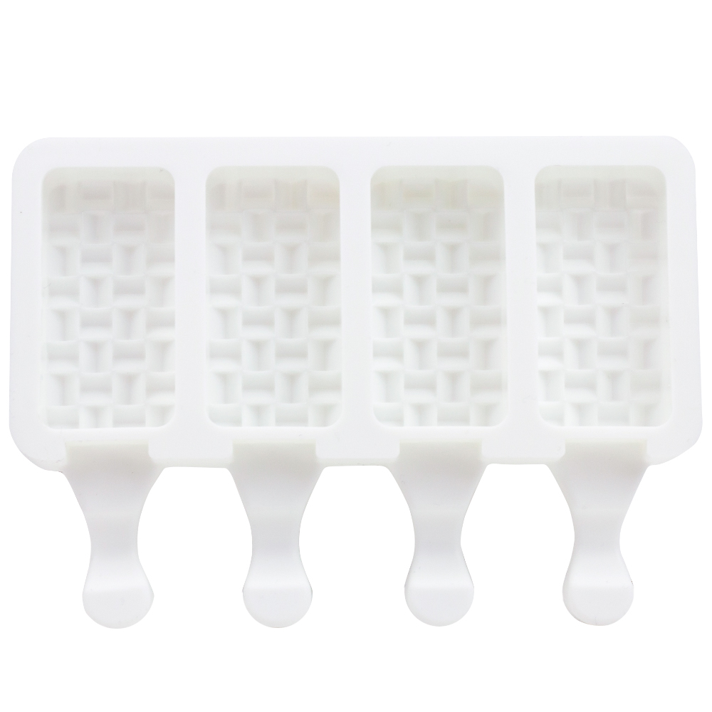 O'Creme Silicone Ice Cream Pop Mold, Links, 4 Cavities image 1