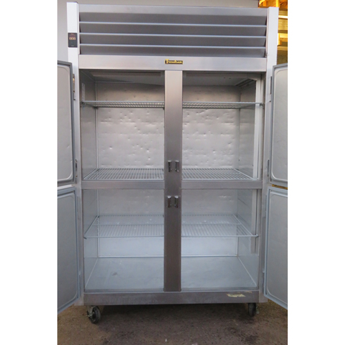 Traulsen G22000 Freezer 2 Section Half Door, Used Excellent Condition image 1