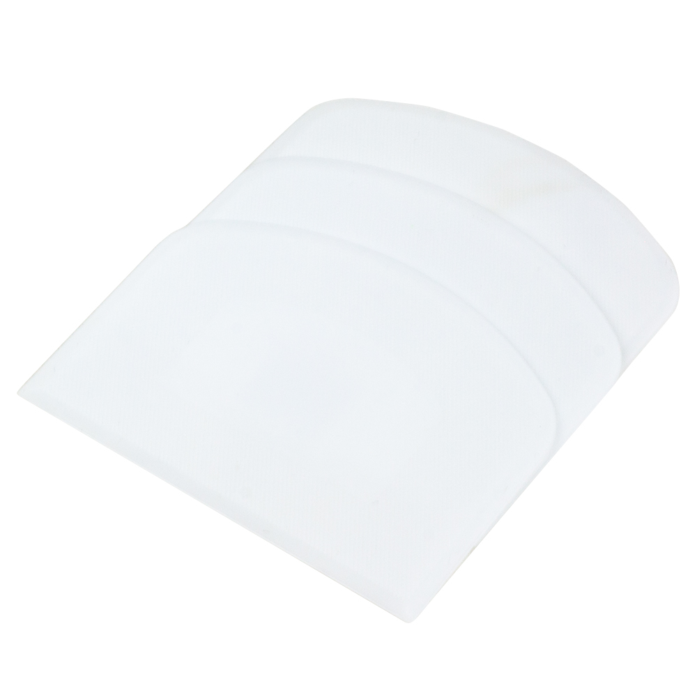 Johnson Rose 3039 Flexible Plastic Scraper, 4-5/8" x 3-5/8" - Pack of 12 image 1