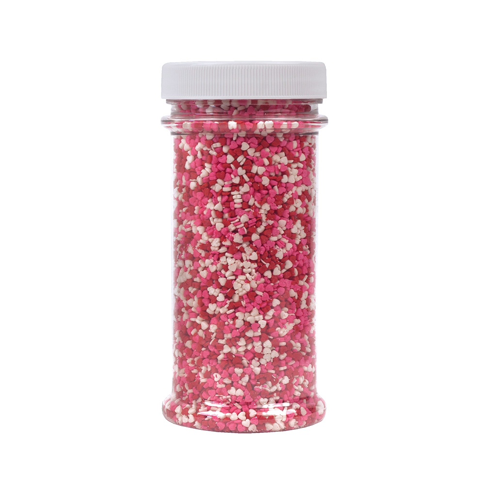 O'Creme Edible Confetti Mini Heart Mix, 8 oz. image 1