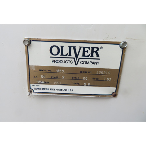Oliver 630 Kaiser Roll Press, Used Excellent Condition image 6