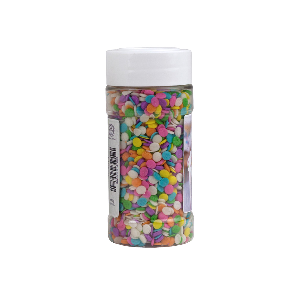 O'Creme Edible Confetti Pastel Sequins, 2.8 oz. image 1