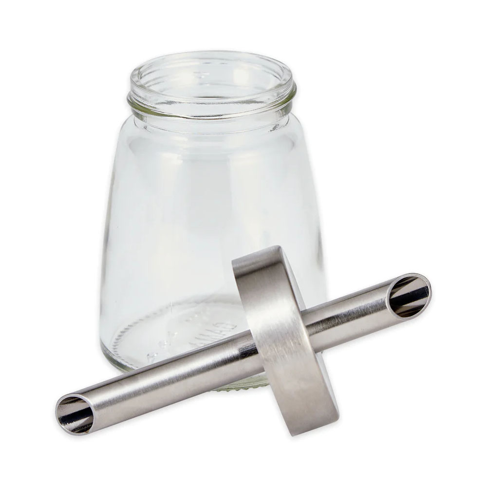 RSVP International Glass Sugar Dispenser image 1