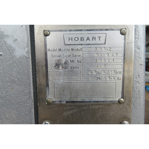 Hobart 30 Quart D300 Mixer, Used Excellent Condition image 3