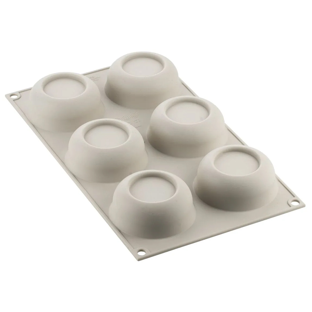 Silikomart MINI DOT Silicone Baking & Freezing Mold, 3.0 oz.,6 Cavities image 1