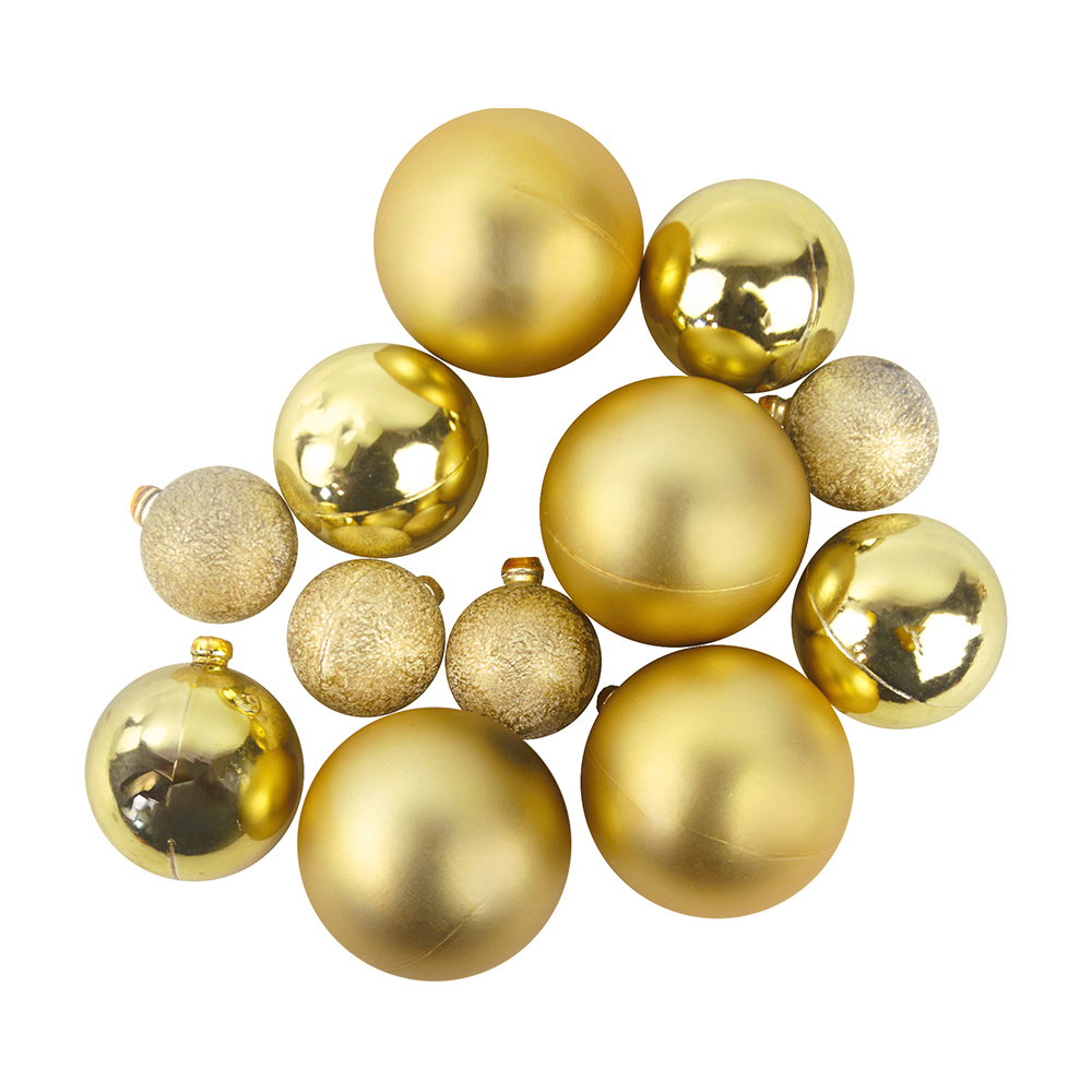 O'Creme Gold Plastic Cake Balls - Pack of 60 image 1