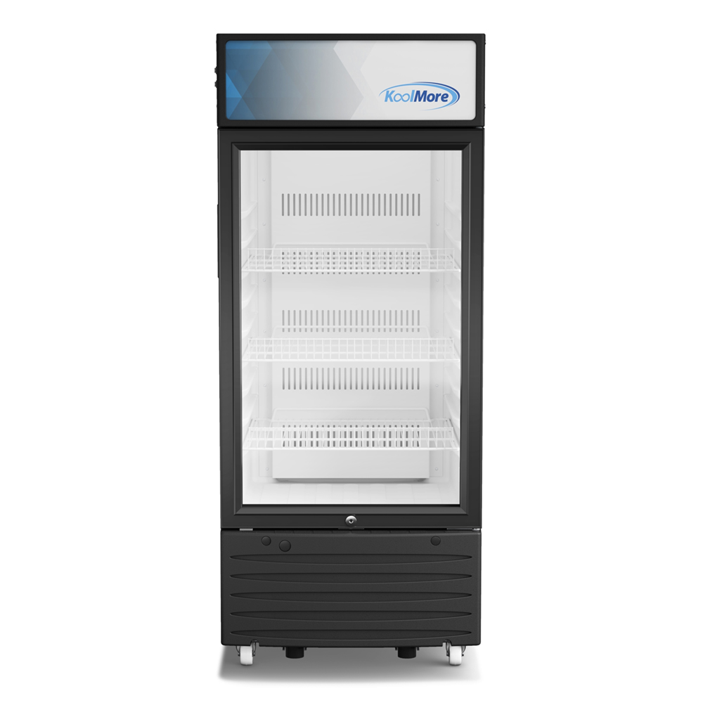 KoolMore One Glass Door Commercial Display Merchandiser Refrigerator, 6 Cu. Ft. image 1