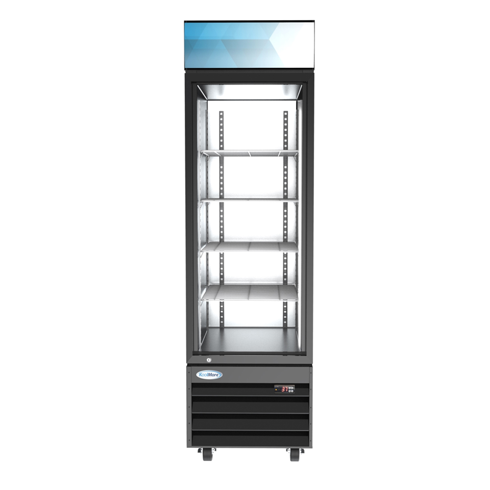 KoolMore One-Door Merchandiser Refrigerator - 13 Cu Ft.  image 3