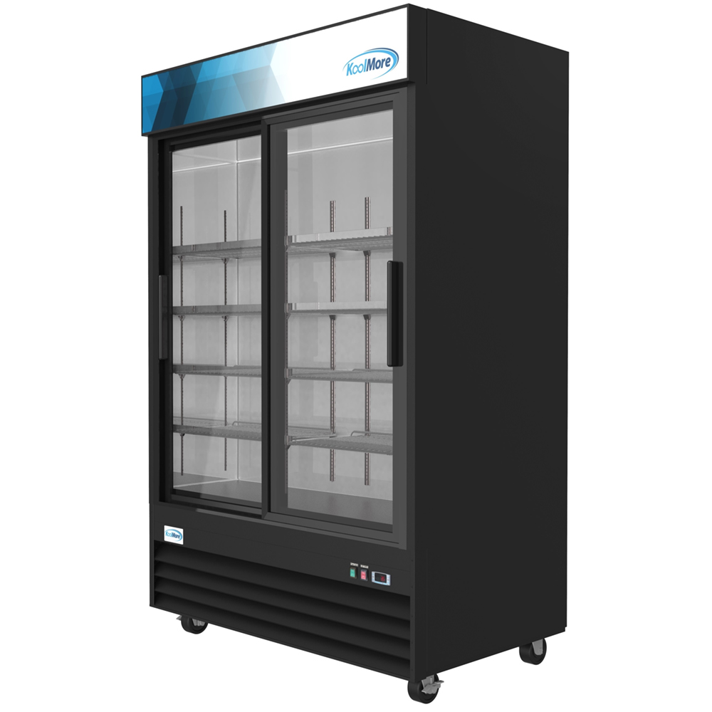 KoolMore  Two-Door Merchandiser Refrigerator - 45 Cu Ft. image 4