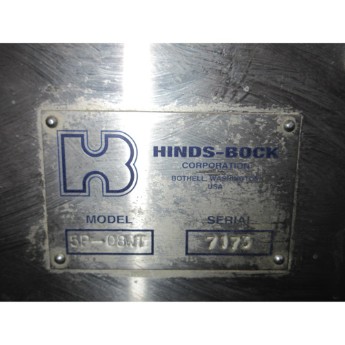 Hinds-Bock 5P-08WT Muffin Depositor, Used Excellent Condition image 7