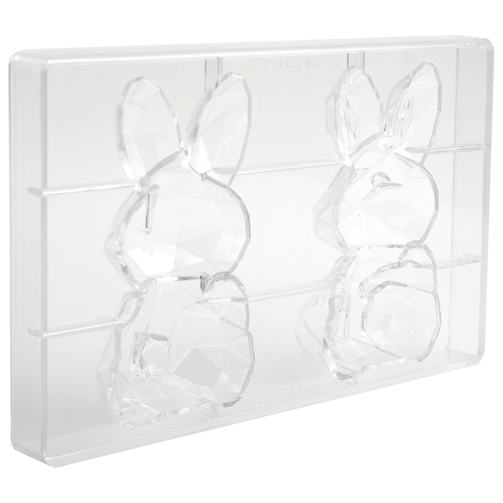 Martellato Polycarbonate Chocolate Mold, Roger 3D Bunny image 4