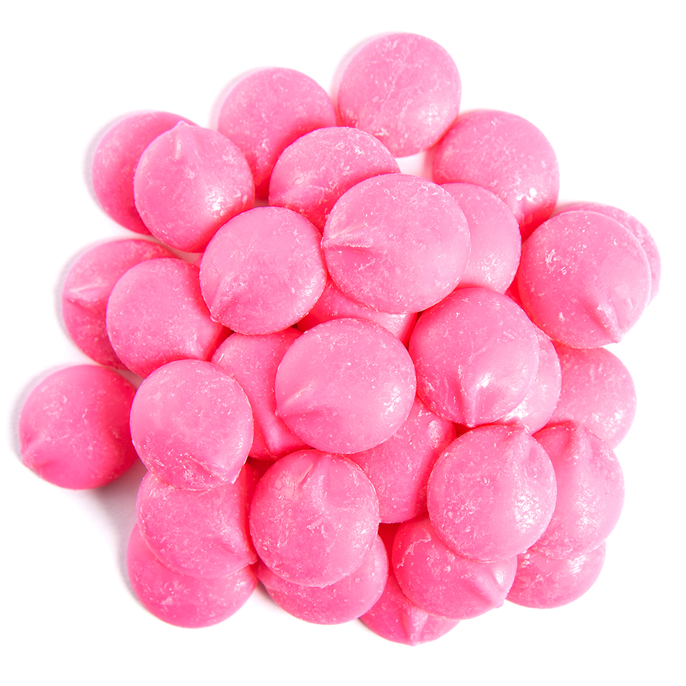 Merckens Pink Coating Wafers, 1 lb. image 1