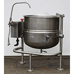 Cleveland KDL-40-T 40 Gallon Direct Steam Kettle, Used Excellent Condition image 2