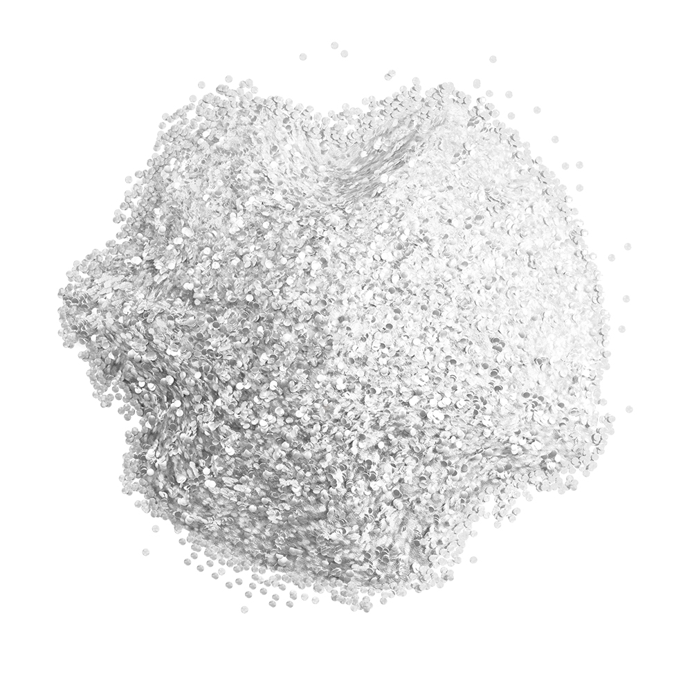 Colour Mill White Glitz Blend Edible Glitter, 10ml image 2