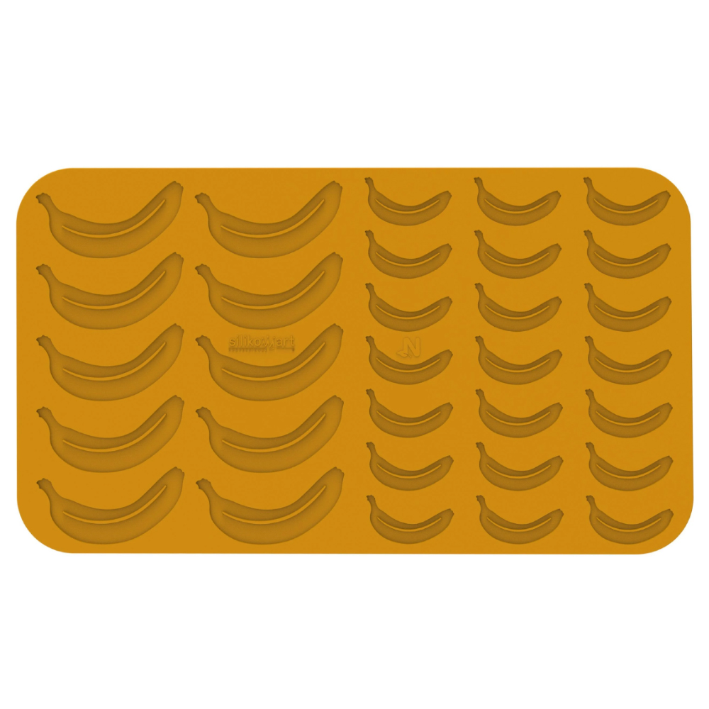 Silikomart BANANA Decorative Silicone Mold, 31 Cavities image 2