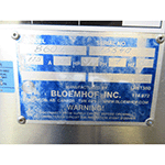 Bloemhof 860L Sheeter Moulder, Includes 2 Pressure Plates, Used Excellent Condition image 4