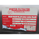 R.F. Hunter HF165 Oil Filteration System, Used Excellent Condition image 4