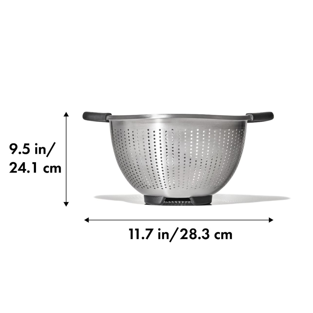 OXO Stainless Steel Colander, 3 Qt. image 1