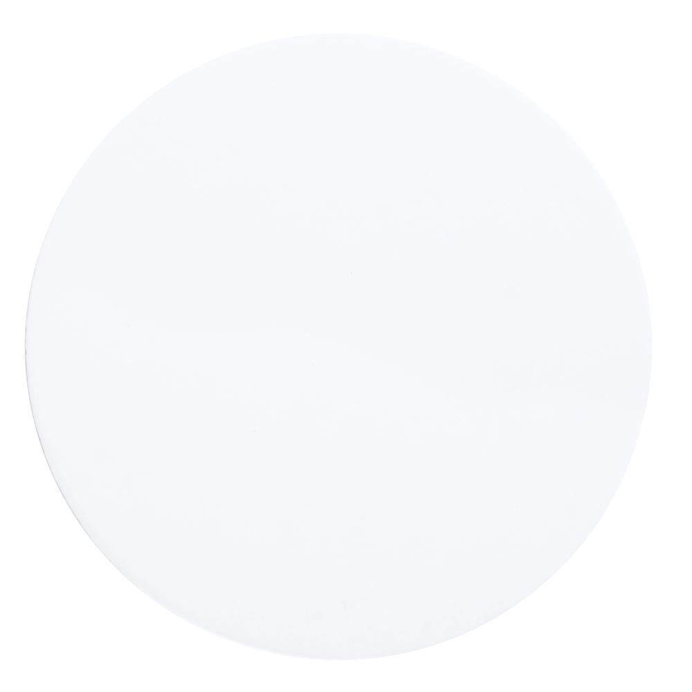 O'Creme White Round Mini Board, 4" - Pack of 100 image 1