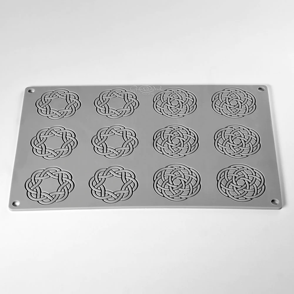 Pavoni OPTIQUE Decorative Silicone Mold, 12 Cavities image 3