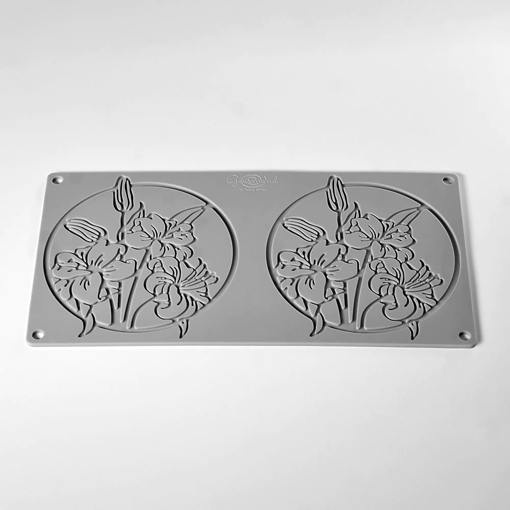 Pavoni FLOREALE Decorative Silicone Mold, 2 Cavities image 3