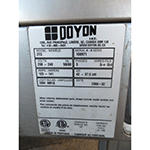 Doyon 2T3 3 Electric Artisan Stone Triple-Deck Oven, Used Excellent Condition image 5