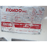 Rondo SSO-67 Reversible Sheeter, Used Excellent Condition image 6