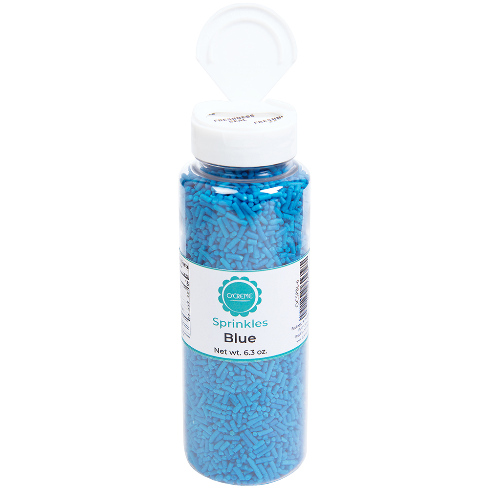 O'Creme Blue Sprinkles, 6.3 oz. image 1