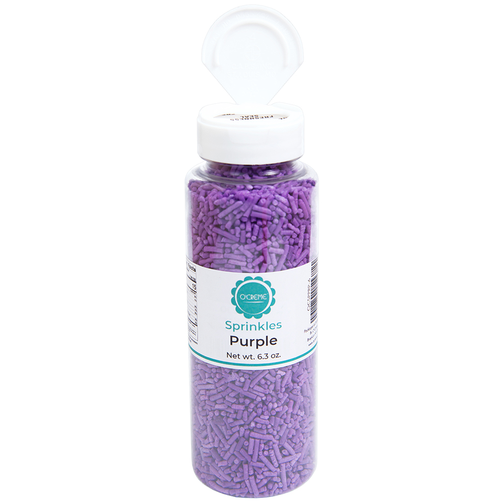 O'Creme Purple Sprinkles, 6.3 oz. image 1