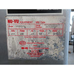 Nu-Vu UB-E5/5 Oven, Used Excellent Condition image 5