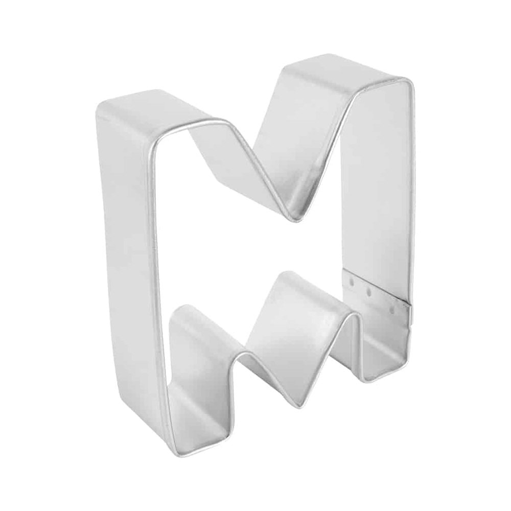 Letter 'M' Cookie Cutter, 2-5/8" x 3" x 1" image 1