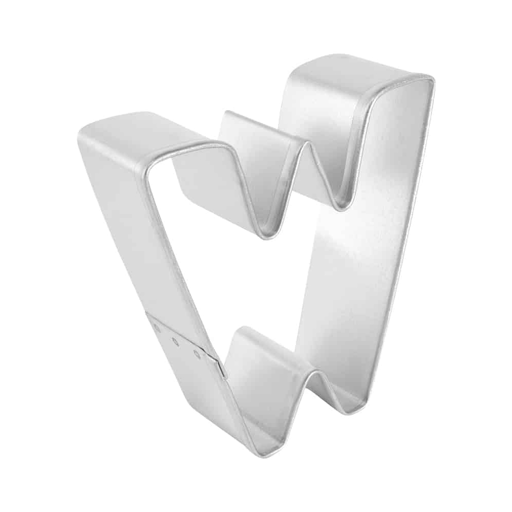 Letter 'W' Cookie Cutter, 2-7/8" x 3" image 1