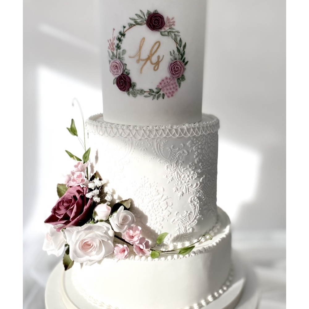 Angela Morrison Shu Brocade Cake Embosser image 2
