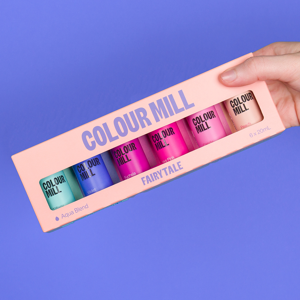 Colour Mill Aqua Blend Fairytale Set, 20ml - Pack of 6 image 1