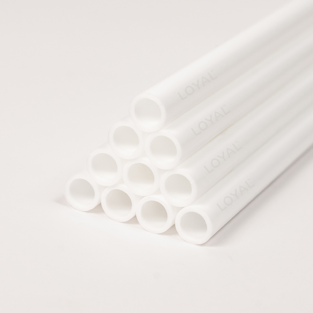 Loyal Bakeware Small Heavy Duty Cake Dowels, 12" x 0.3" - Pack of 10 image 1