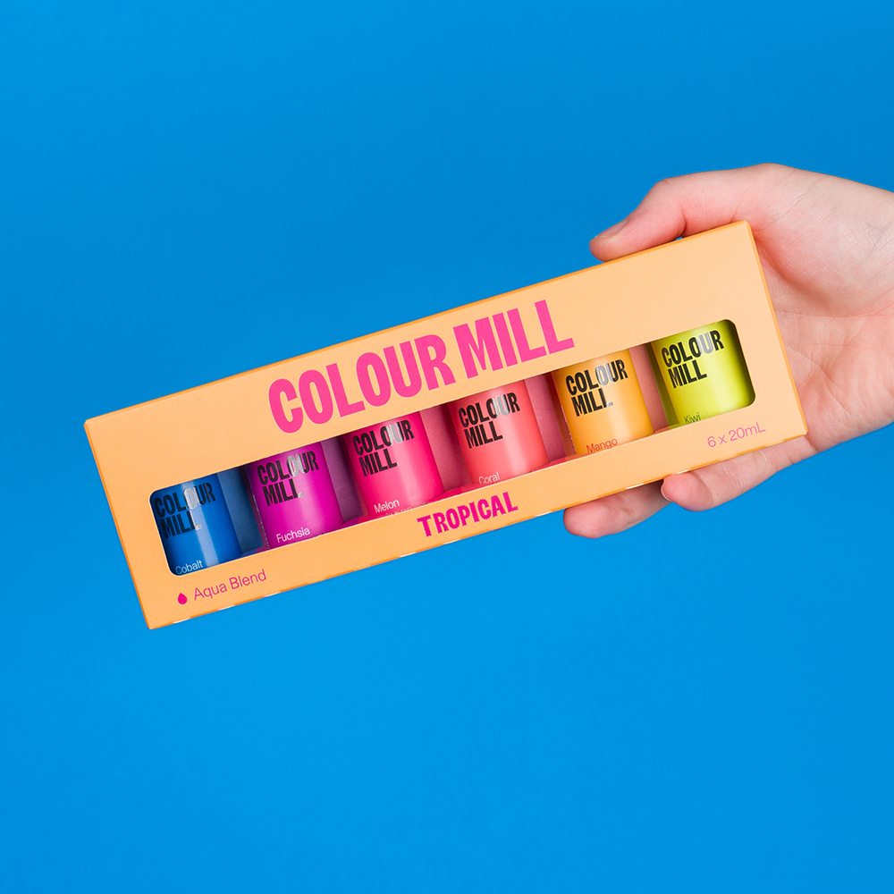 Colour Mill Aqua Blend Tropical Set, 20 ml - Pack of 6 image 1