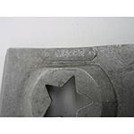 Triumph / Magna Mixer Die, 5 Stars Shape, 1-1/2", Used Excellent Condition image 1