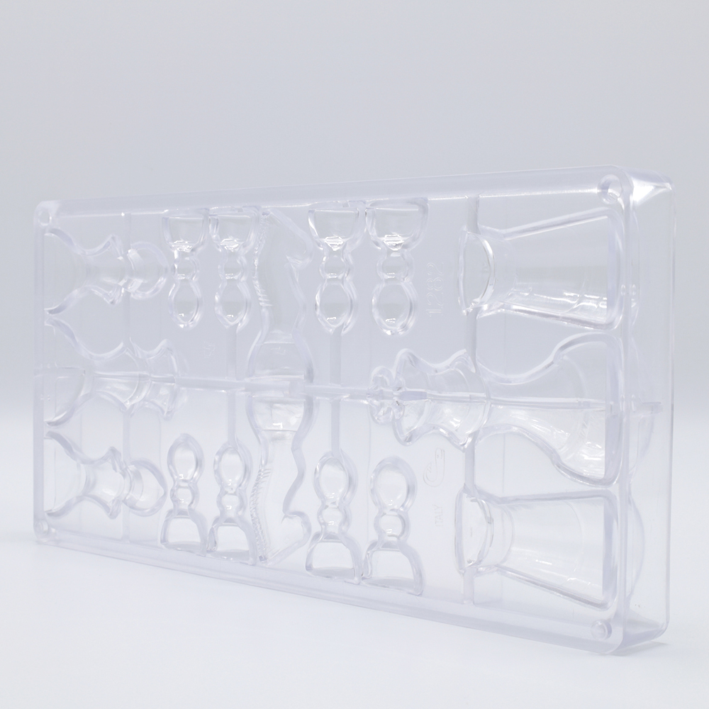 Chocolate World Chess Pieces Polycarbonate Chocolate Mold, 16 Cavities image 2