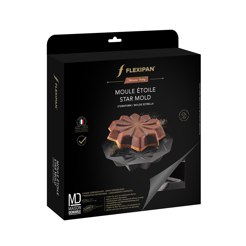 Demarle Flexipan Star Mold, 71 oz. image 4