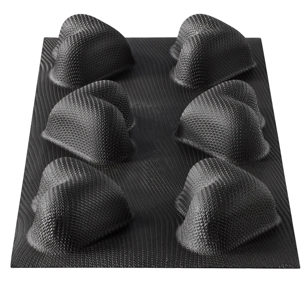 Demarle Flexipan Heart Mold, 6 Cavities image 4