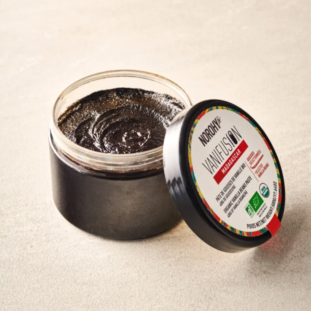 Valrhona Norohy Vanifusion Organic Vanilla Bean Paste, 17.64 oz. image 1
