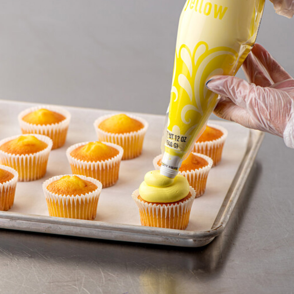 Rich's Bettercreme Yellow Icing, 12 oz. - Pack of 3 image 1